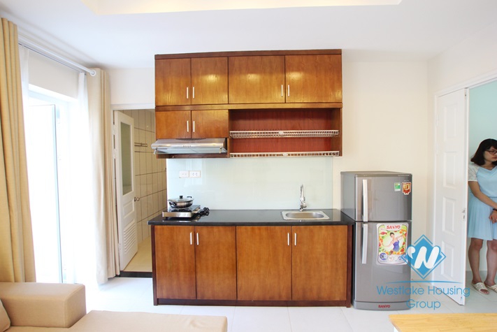 01 bedroom serviced apartment available for rent in Tay ho